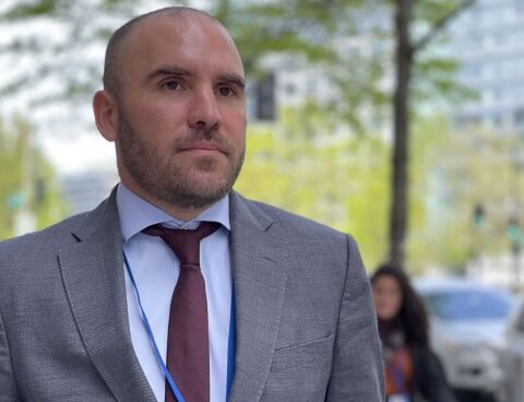 Guzmán encouraged businessmen in Washington to invest in Vaca Muerta