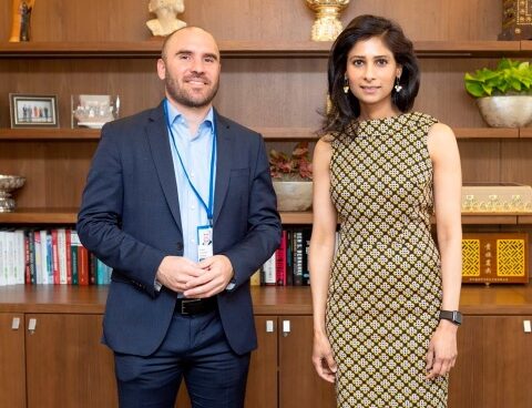 Guzmán met with the deputy managing director of the IMF