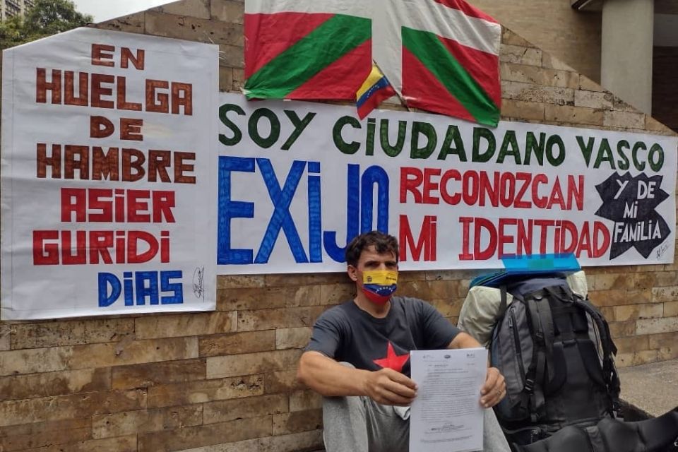 Health of Basque on hunger strike for identity documents deteriorates