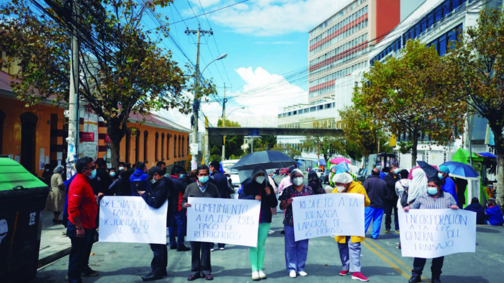 Health: they protest in 4 regions and demand changes in the CNS