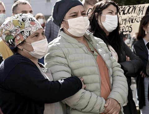 Health workers strike against Larreta and demand a salary increase