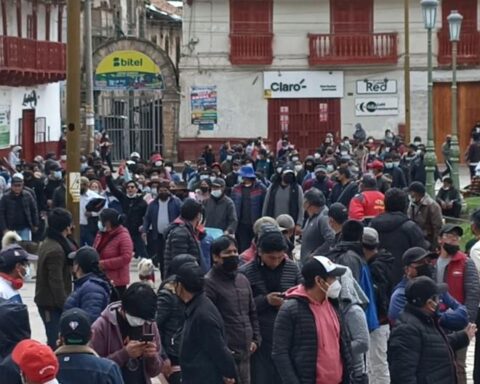 Huancavelica protests the price hike