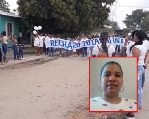 In San Cristóbal they marched to reject the femicide of Belkis, her ex-partner would have murdered her