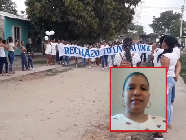 In San Cristóbal they marched to reject the femicide of Belkis, her ex-partner would have murdered her