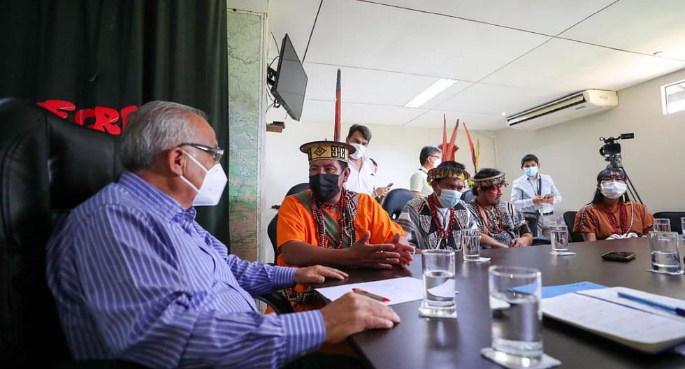 Indigenous leaders withdrew from the dialogue table with Aníbal Torres in protest