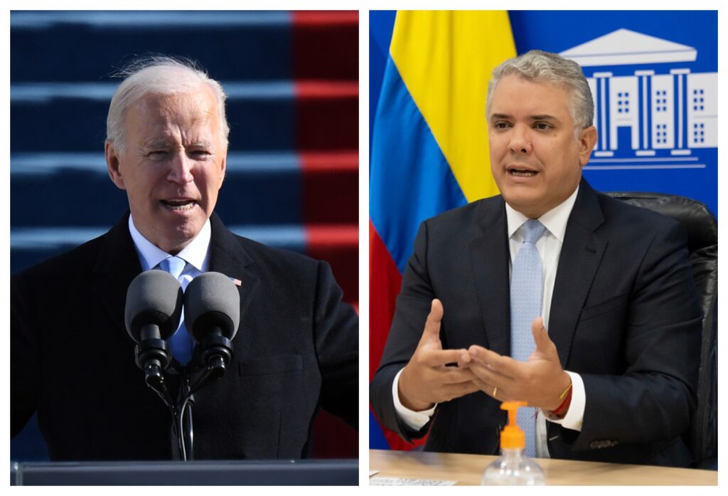 Joe Biden formalized his intention to designate Colombia as an 'important non-NATO ally'