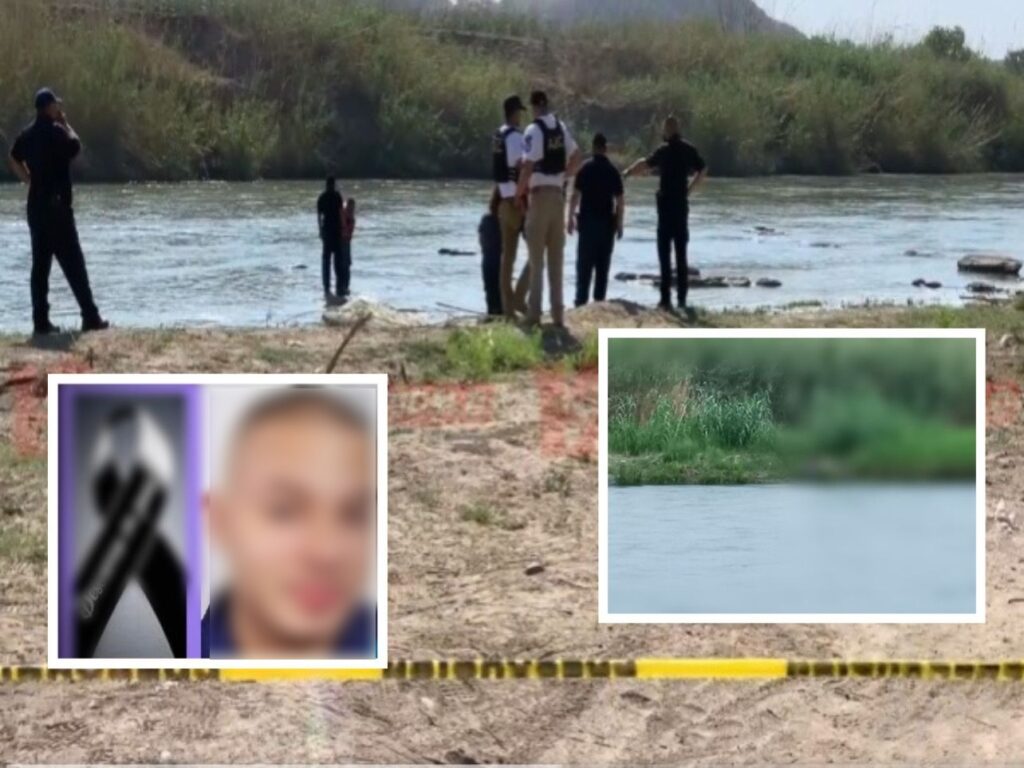 Jonathan iba con su esposa y niña, las salvó pero lo arrastró el río: cruzaban la frontera México - Estados Unidos