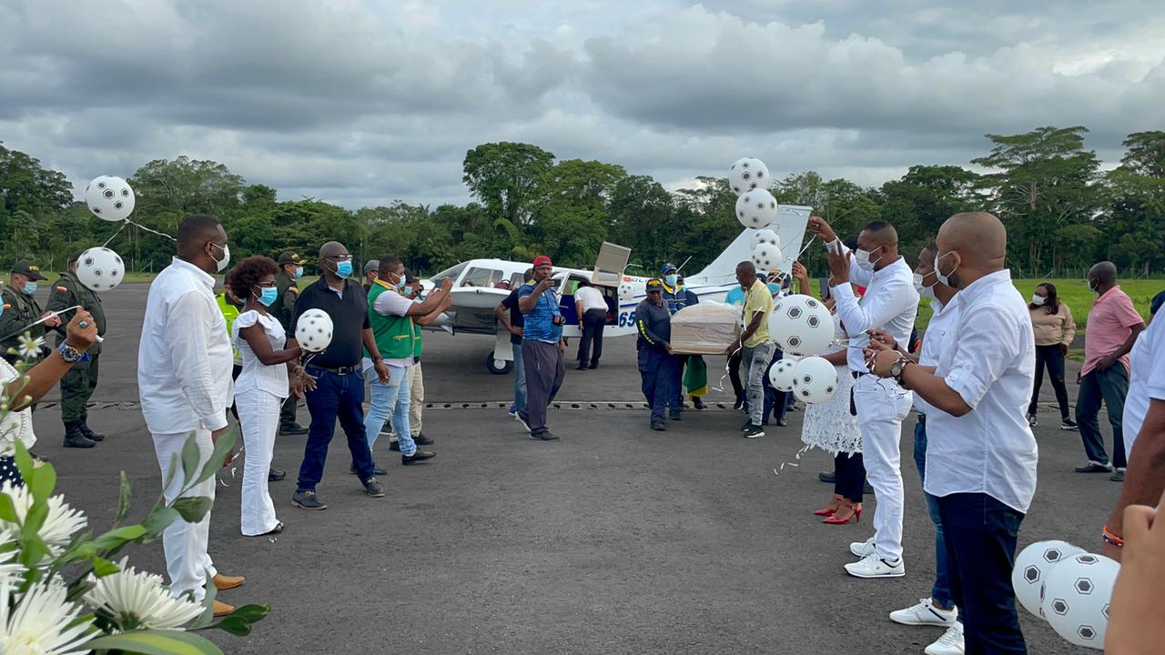 Massive reception for Freddy Rincón in Buenaventura, his homeland