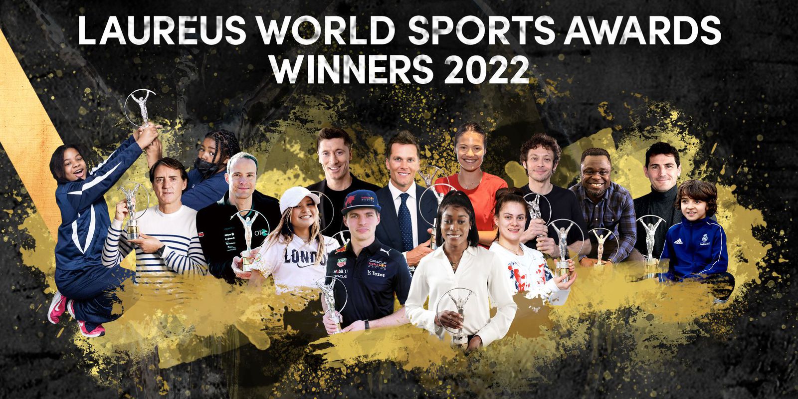 Max Verstappen and Elaine Thompson are Laureus Awards Highlights