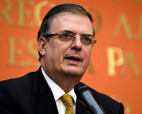 El canciller mexicano Marcelo Ebrard. Foto: Televisa.