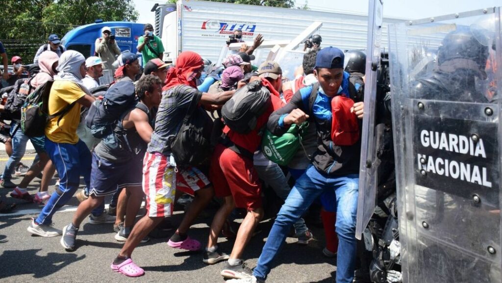 cubanos caravana migrantes