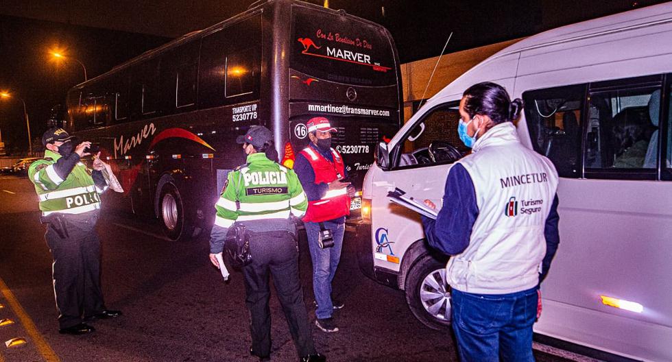 Mincetur promotes inspection of guides and tourist transport in Lima for Easter