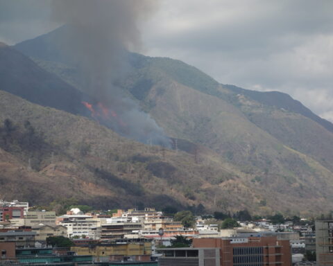 New fire reported in the Waraira Repano in Terrazas del Ávila