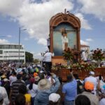 Nicaraguan Catholics commemorate the Passion of Christ on the Way of the Cross