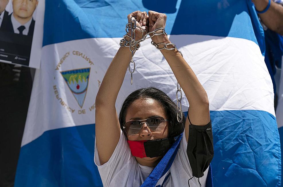 Ortega wants to "annihilate human rights" in Nicaragua