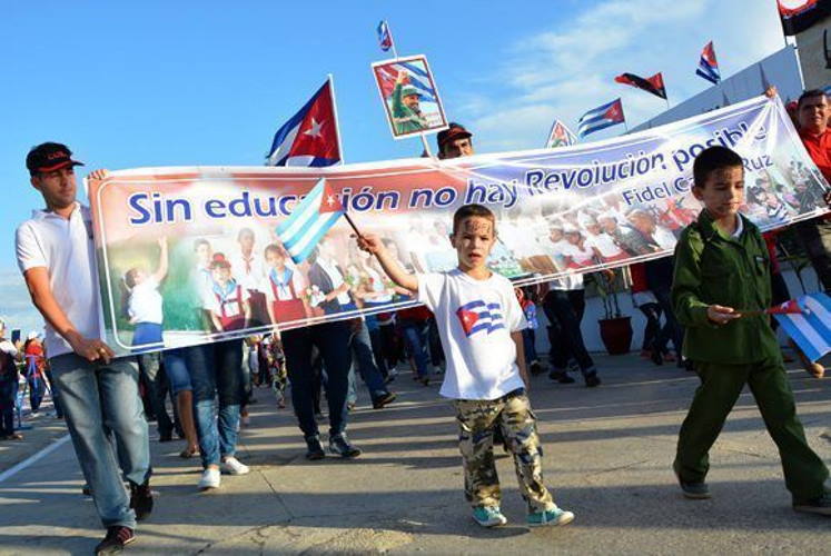 “¡Pioneros por el comunismo! ¡Nos vamos pa’ Nicaragua!”