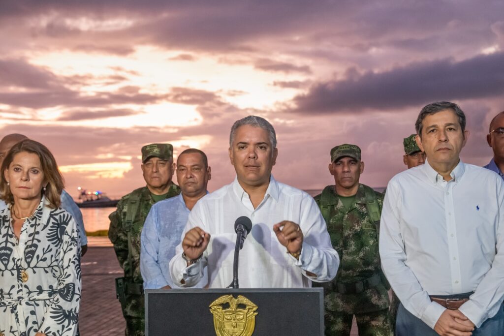 President of Colombia: "I will not allow Nicaragua to limit rights in the Caribbean Sea"