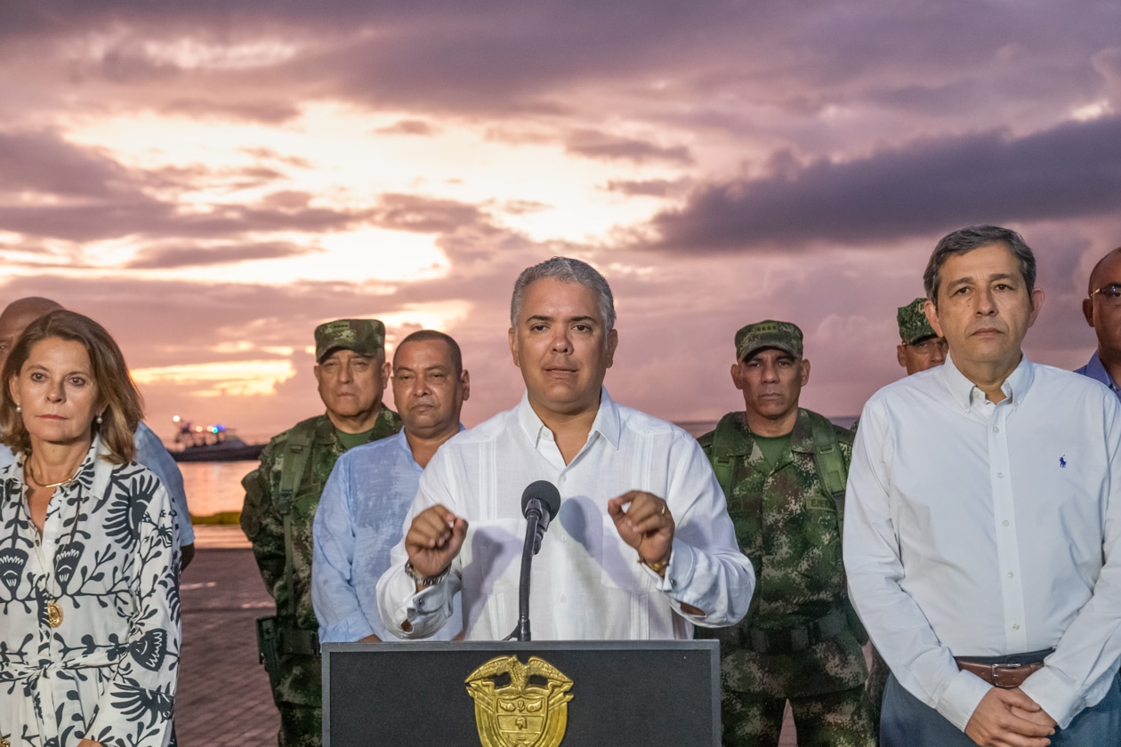 President of Colombia: "I will not allow Nicaragua to limit rights in the Caribbean Sea"