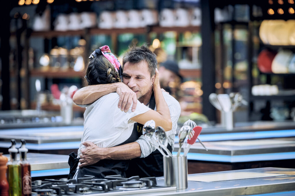 Ramiro Meneses and Aida Bossa are saved from going to the elimination challenge in MasterChef