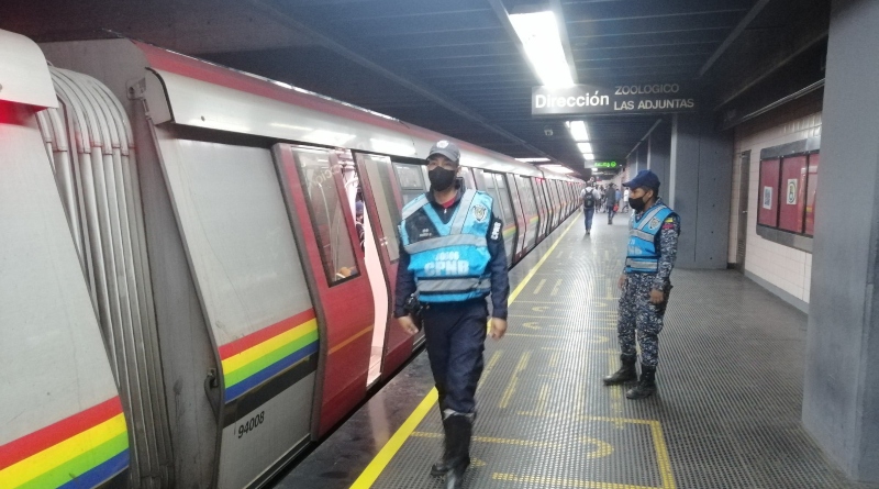 Reinforce security in the Caracas Metro