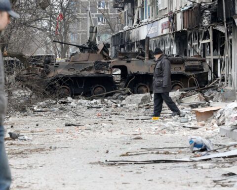 Russia says all urban areas of Mariupol are taken