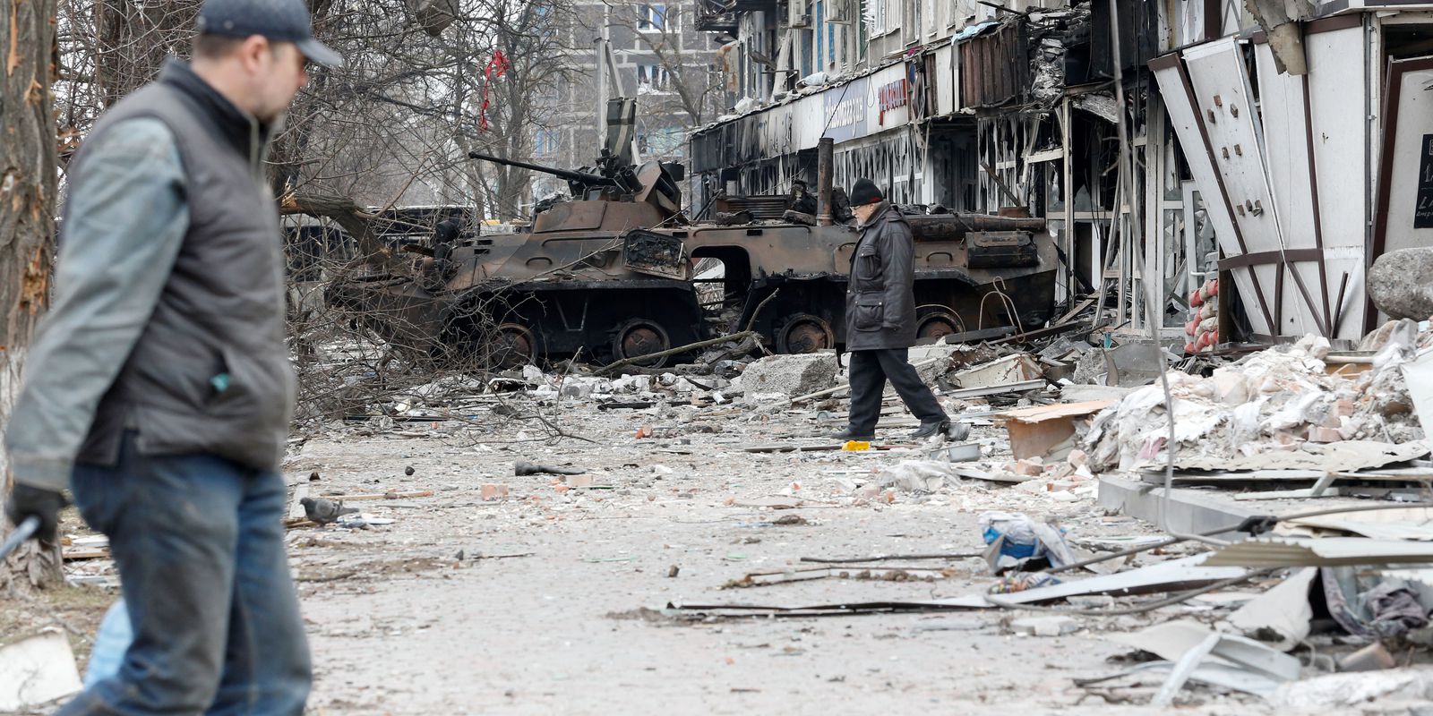 Russia says all urban areas of Mariupol are taken