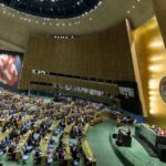 Russia suspended from UN Human Rights Commission.  Uruguay voted in favor