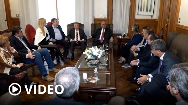 Senators from the Front of All met with Governor Jaldo and Manzur
