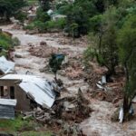 South Africans look for survivors after floods