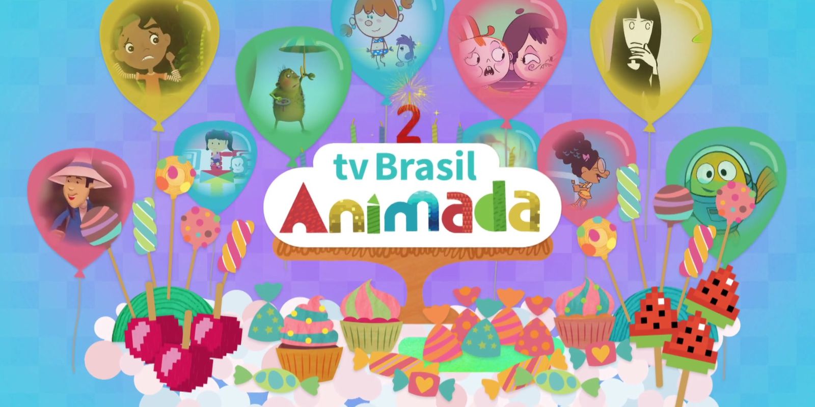TV Brasil Animada is fun for kids in the morning