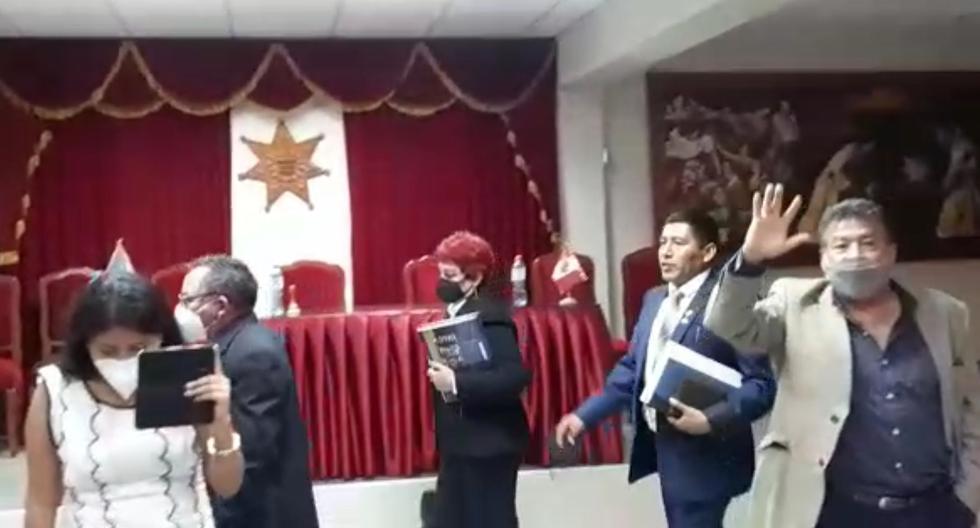 Tacna: Dean of Lawyers suspends meeting where they asked for their vacancy (VIDEO)