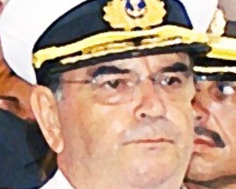 Tabaré Daners se desempeñó como comandante en jefe de la Armada entre 1/2/2004 al 1/2/2006. Foto. Archivo.