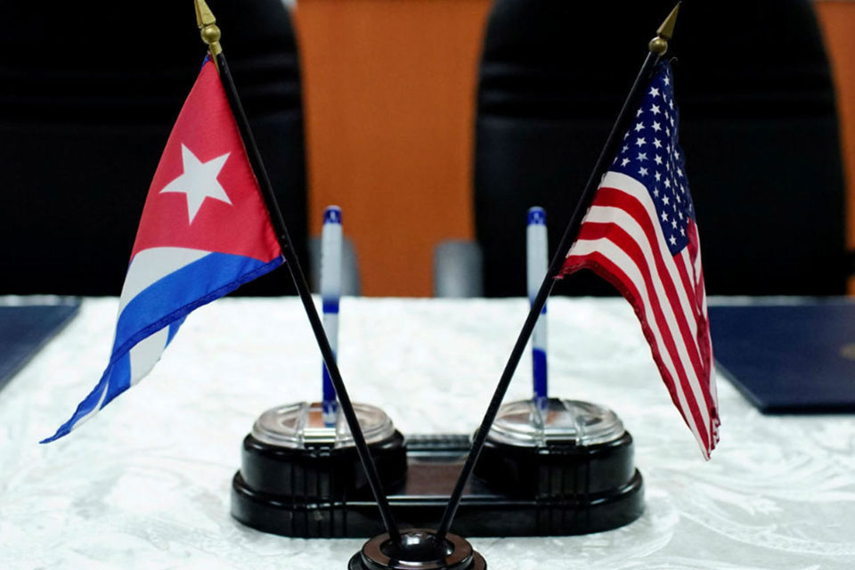 The US and Cuba resume consular services that include issuance of visas