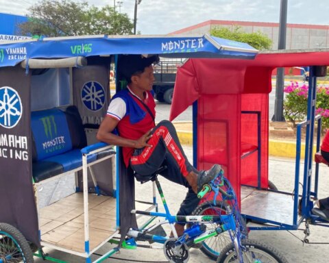 The “pedicabs” multiply in Venezuela due to the shortage of gasoline