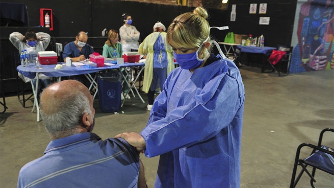The prioritized groups can now be vaccinated against the flu in the province of Buenos Aires