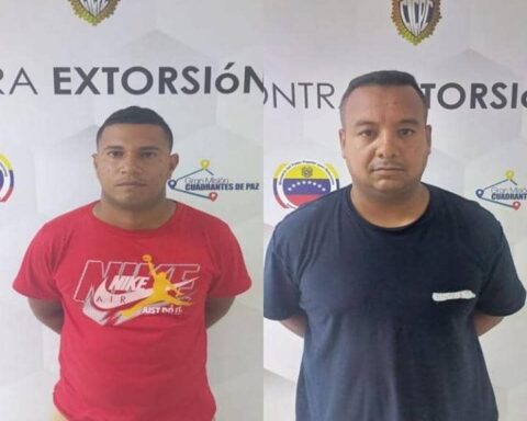 They arrested two Cicpc agents associated with a criminal gang