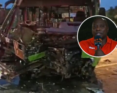 This video is proof that Freddy Rincón was driving the accident truck