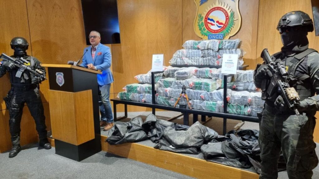 Incautan tonelada de cocaína en Puerto Multimodal Caucedo