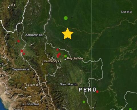 Tremor in Loreto: earthquake of magnitude 4.6 shook Dátem del Marañón tonight