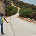 Public Works conditioned the road that goes to Bahía de las Águilas so that vacationers can access it without any complications.