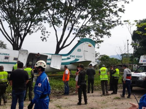 Video: plane crashed when landing in Villavicencio