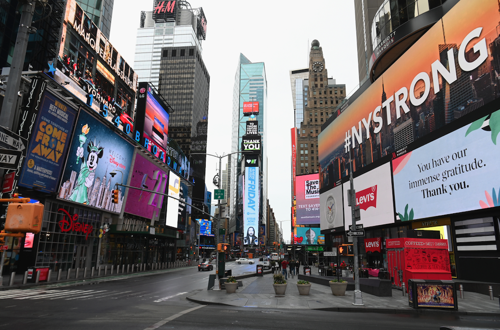 [Videos] A loud explosion was recorded in Times Square in New York