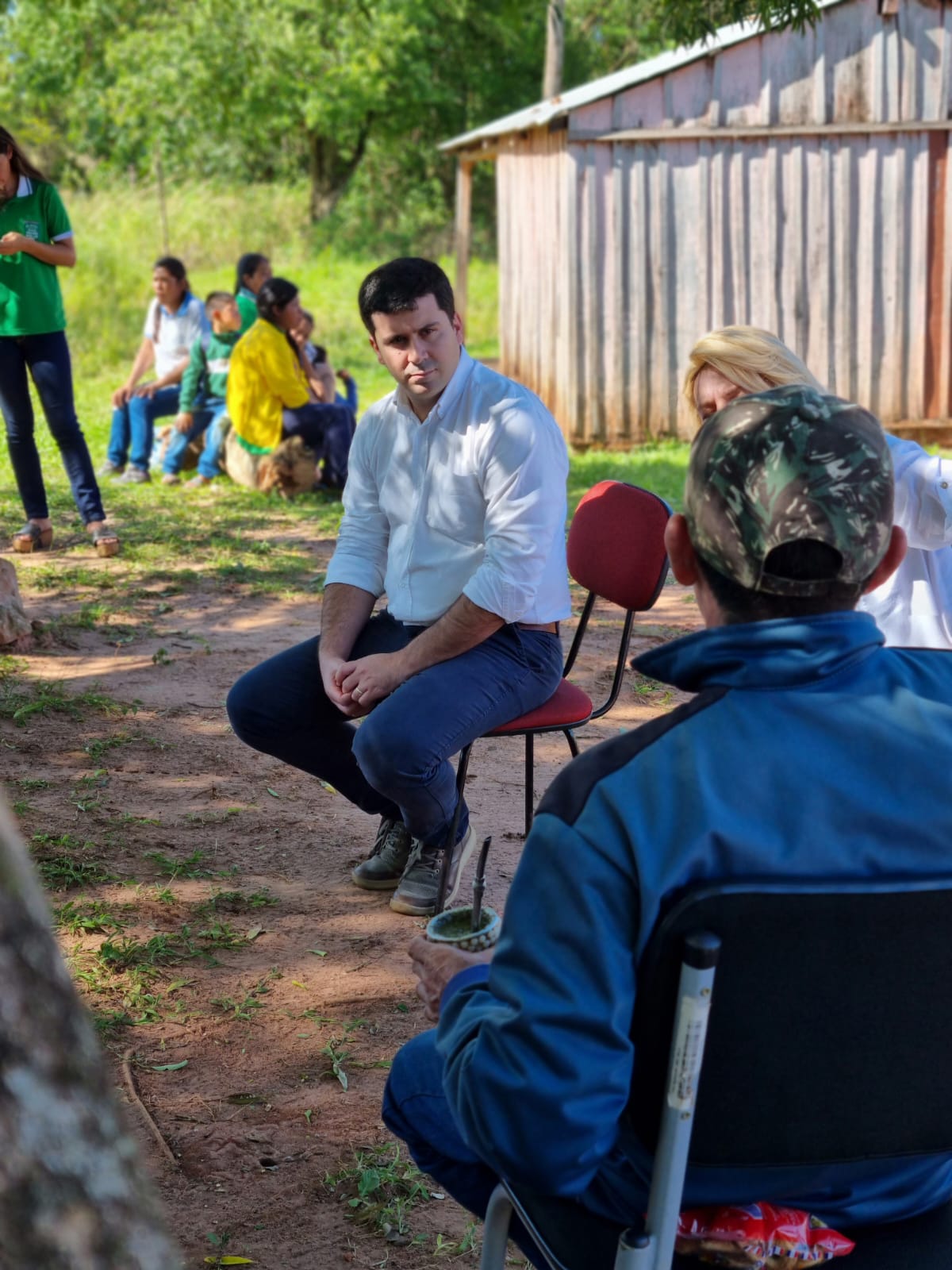 Villarejo promised all-weather roads in Caaguazú