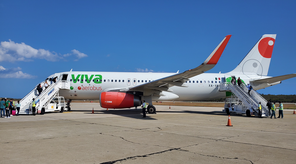 Without explanation, the Mexican Viva Aerobus suspends its flights from Cuba to Managua