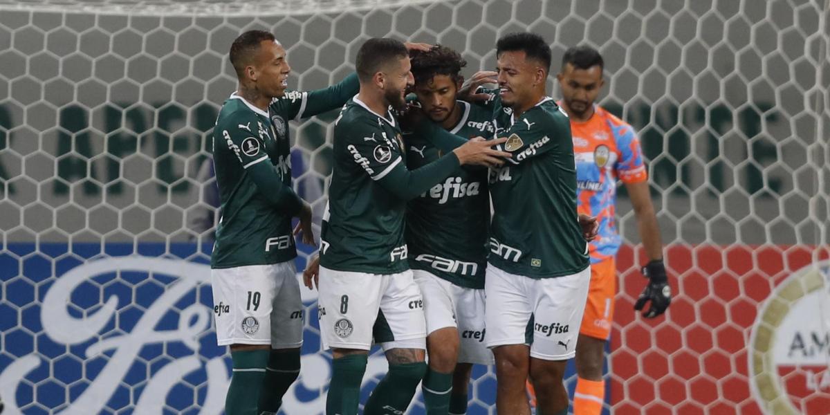 4-1: A record Palmeiras sends Deportivo Táchira to the Copa Sudamericana