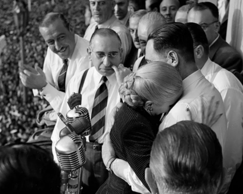 70 years after the last public speech by Eva Perón