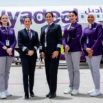 A Saudi airline with a female crew flew for the first time