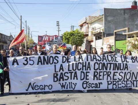A ceremony was held to commemorate the 35th anniversary of the "Engineer Budge Massacre"