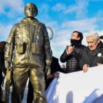 A monument to the only soldier from Santa Cruz who fell in Malvinas was inaugurated in Río Gallegos