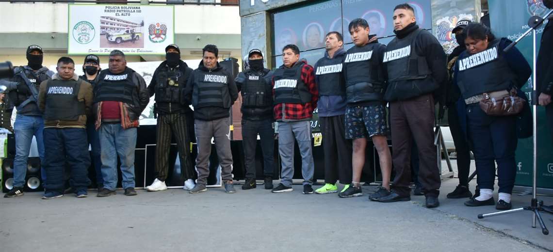 A yatiri was the informant of the criminal gang that tried to rob a house in La Paz